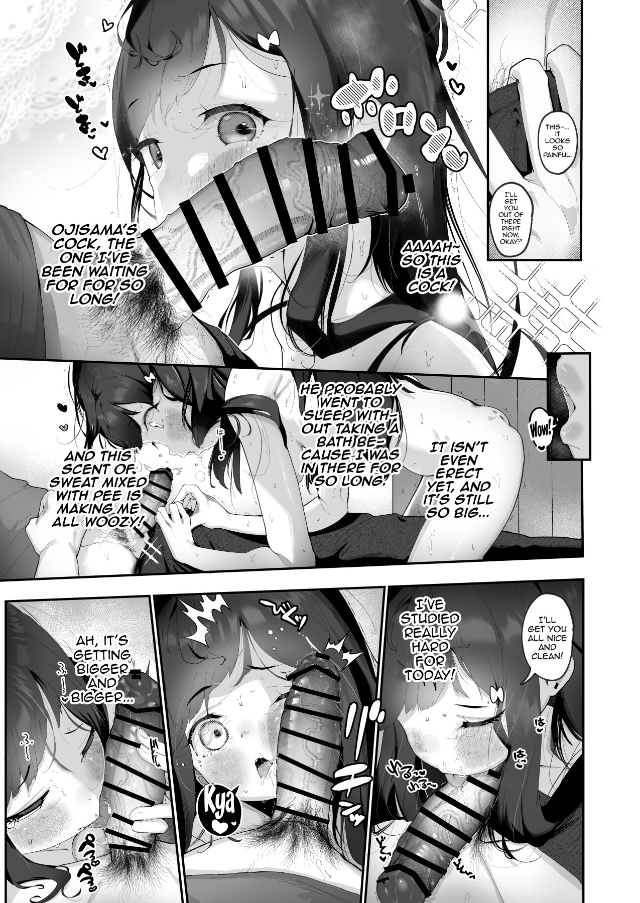 Hentai Manga Comic-The Lewd Cat Meows At Night - Masturbation and Night Tryst-Read-14